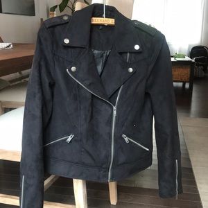 Noisy May faux suede jacket